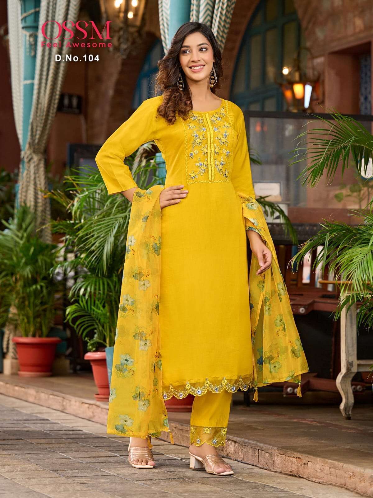 Ossm Mohey Kurti Pant Dupatta Wholesale Price In INDIA