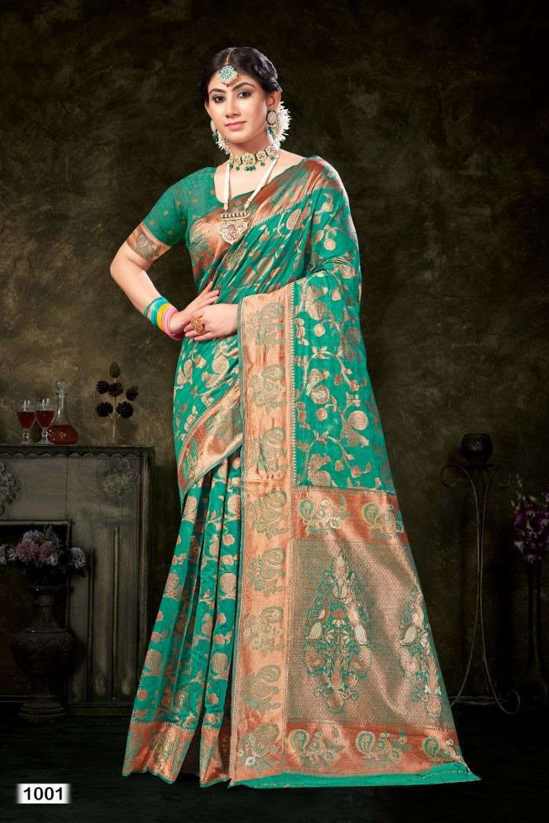 Maroon & Gold-Toned Organza Saree with Blouse Piece– Inddus.in