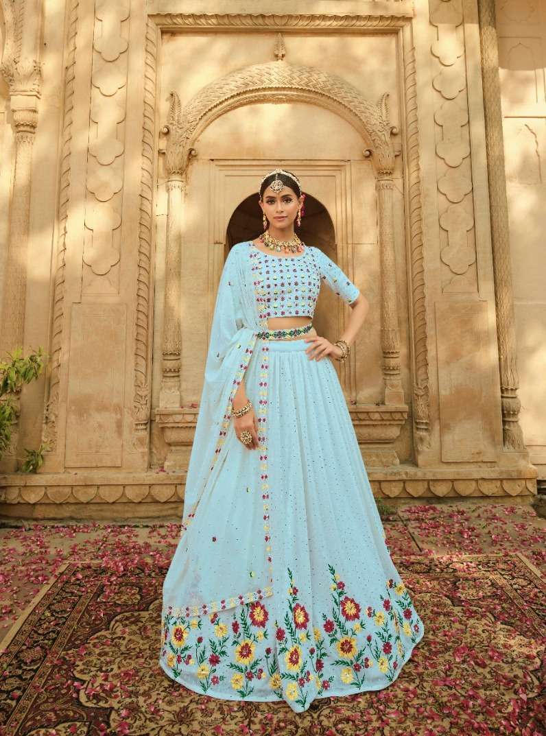 amoha trendz 1949 series exclusive designer lehenga wholesale collection  surat