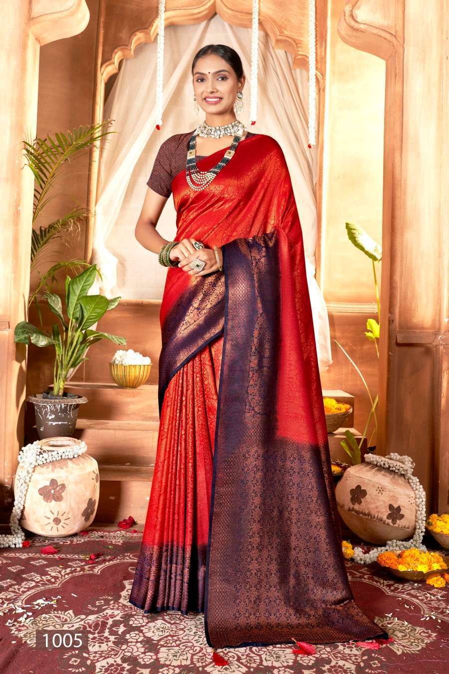 Semi Soft Silk Saree - Silk Bazaar