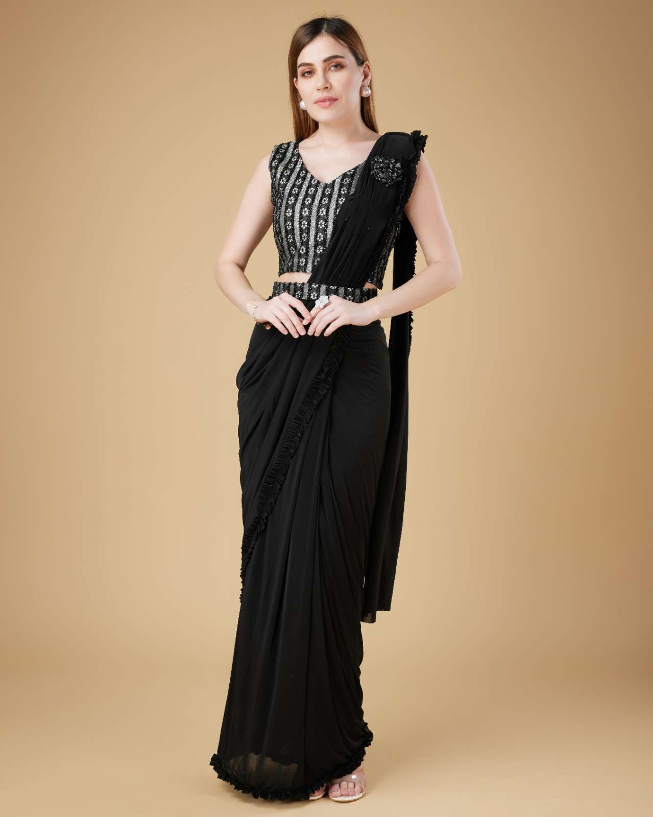 Latest Designer Fancy Saree at Rs 599 | Begampura | Surat | ID: 24494616430