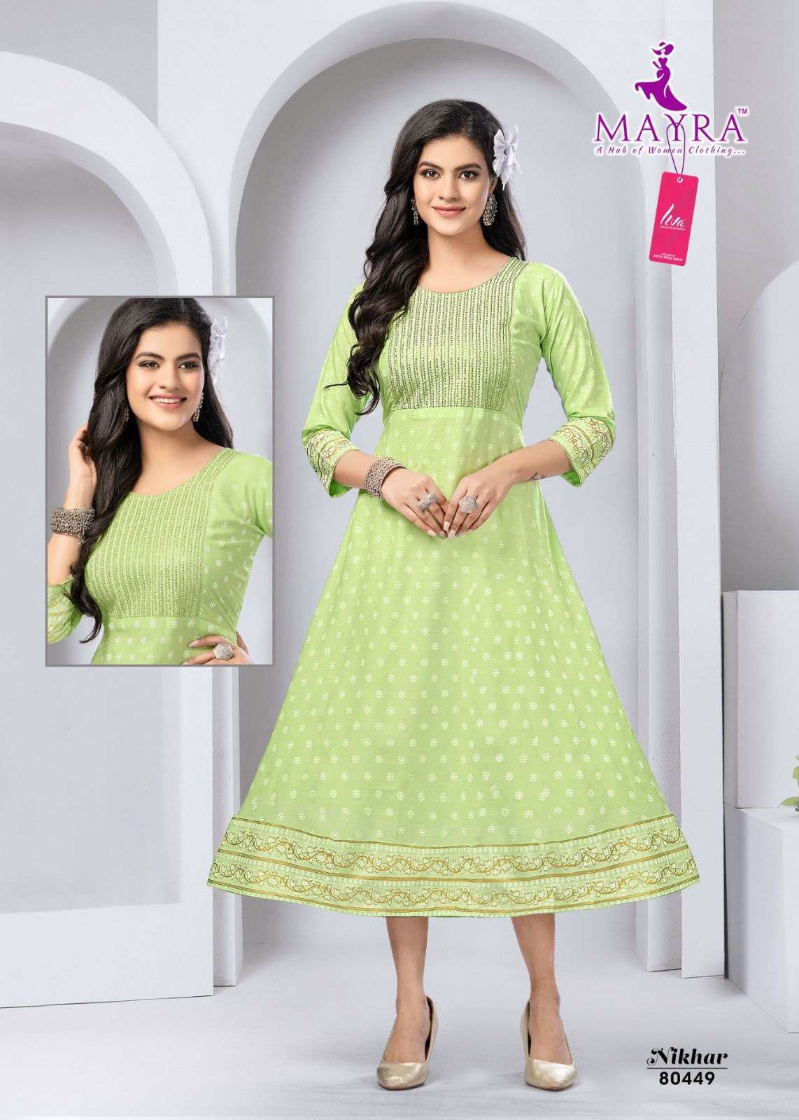 MAYRA NIKHAR Kurti Bulk Cotton Kurtis in Surat