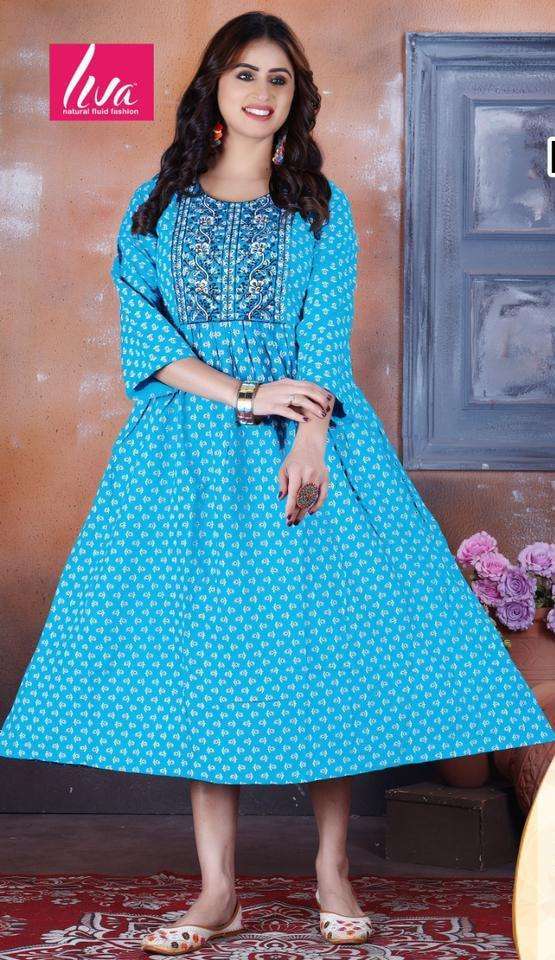 Alia Cut Frock kurti