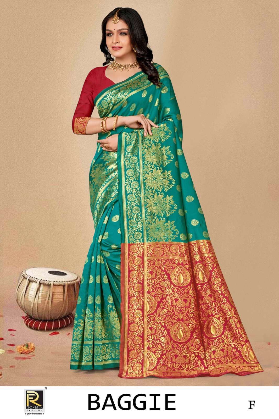 Ziya Women's Banarasi Silk Saree Indian Wedding Ethnic India | Ubuy