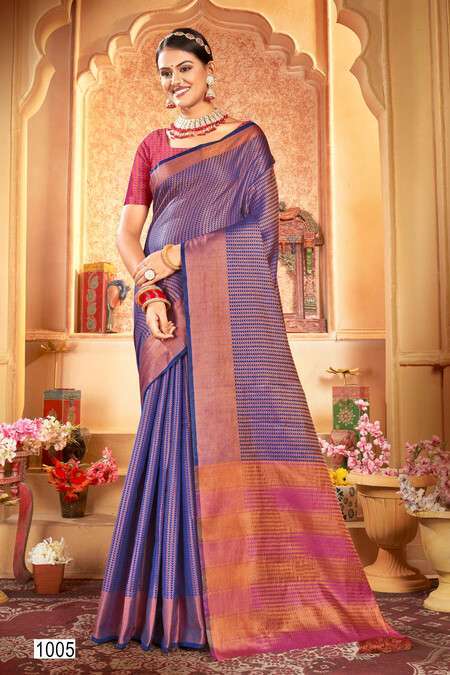 Saroj Mehendi Vol - 1 Soft Silk Saree Wholesale catalog