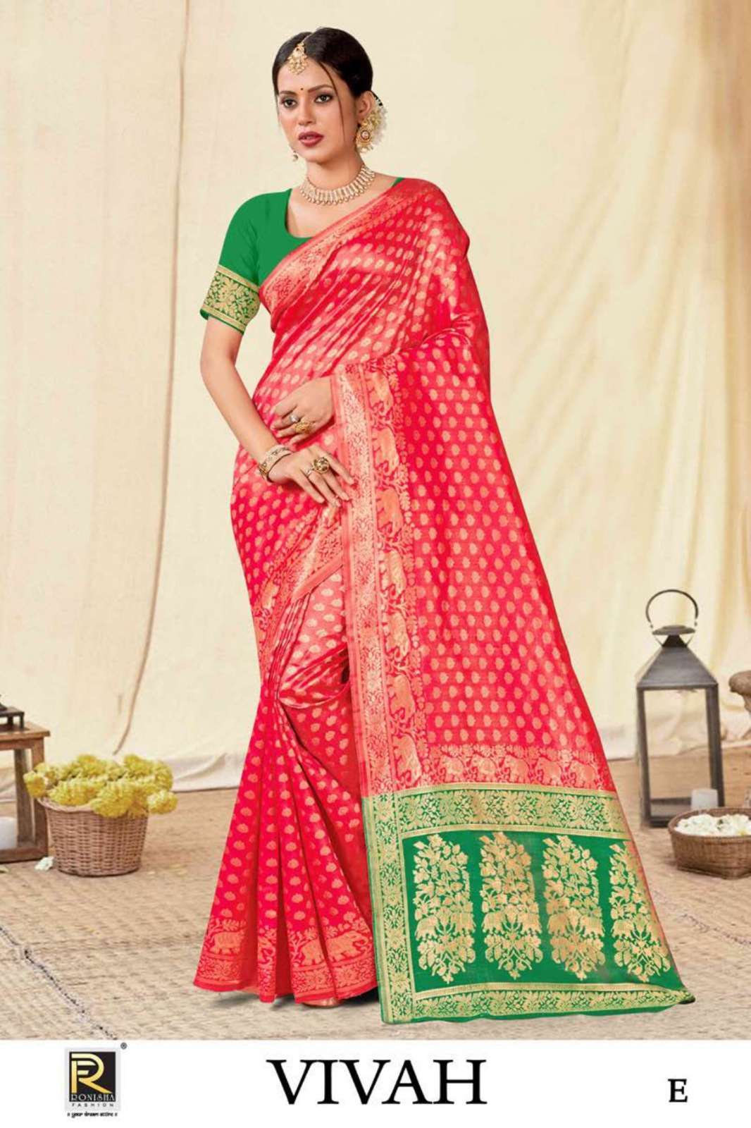 Vivaha branded wedding silk saree sale