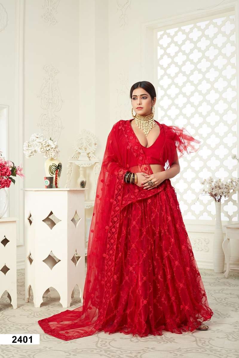 Shubhkala 13 Heavy Embroidery Exclusive Designer Bridal Lehenga Choli  Manufacturer In Surat at Rs 3000 | Varachha Road | Surat | ID: 2849497454262