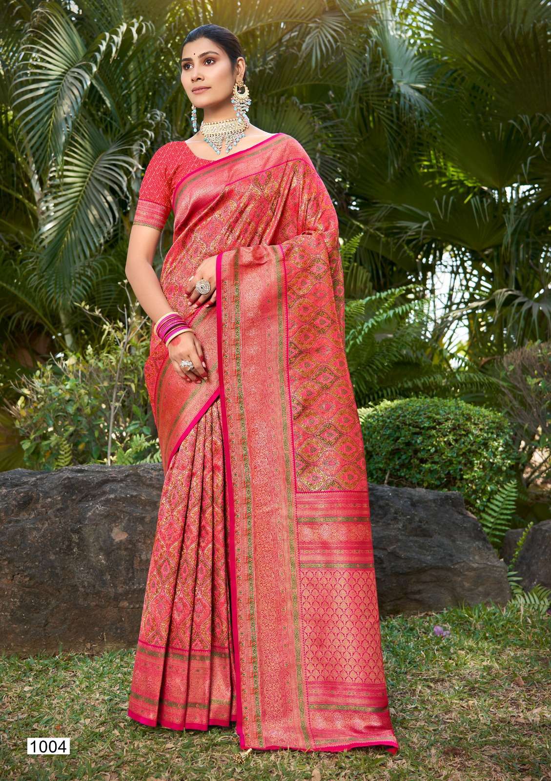 Pure Banarasi katan silk minakari work sare. Get all kind of Pure Banarasi  Saree at w… | Wedding saree collection, Silk saree blouse designs, Indian  outfits lehenga