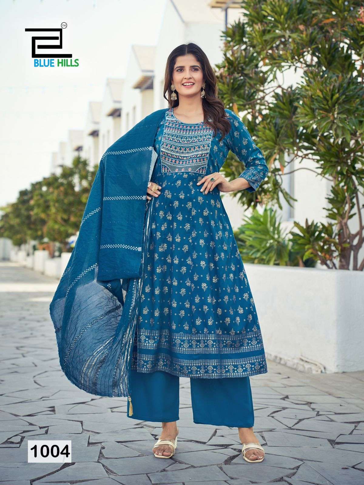 BLUE HILLS Muskan Embroidered Kurtis wholesale in Bangalore