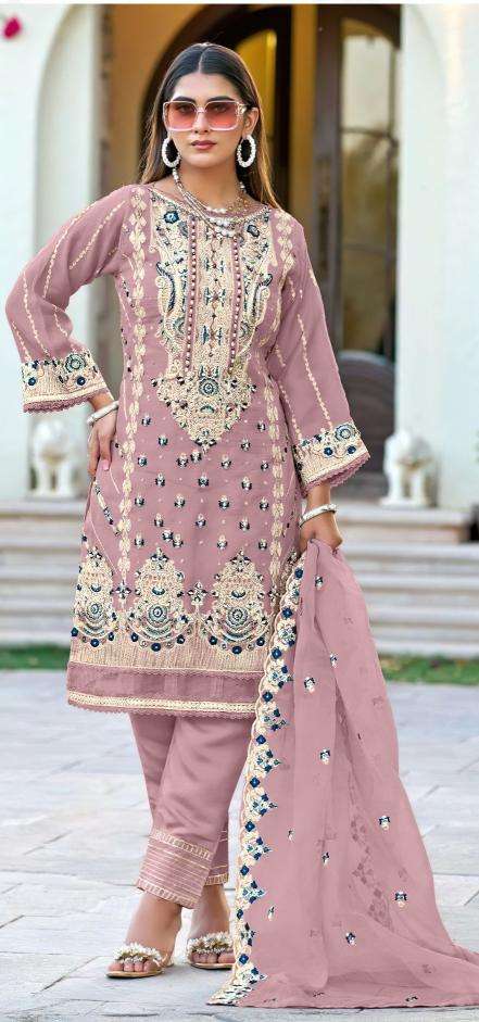 Alzohaib Shahzeb Vol 2 Organza Latest Salwar Kameez designs wholesale