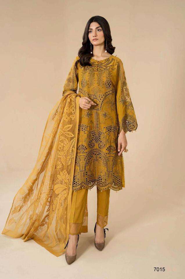 Deepsy Maria B Festive Collection 24 Chiffon Dupatta Surat Embroidered Salwar Kameez