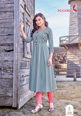 Koodee Morni Vol 2 Printed kurtis for bulk purchase