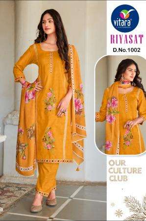 Vitara Riyasat 2 Cotton Printed Kurti exporters in Kolkata