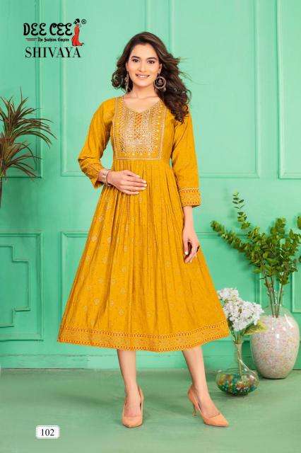 Deecee Shivaya Party wear Kurtis wholesale