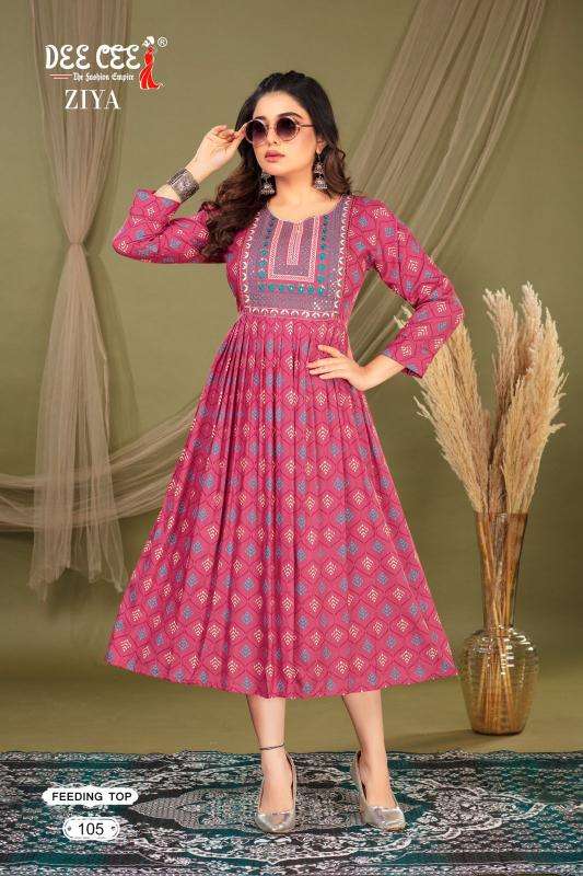 Deecee Ziya kurti wholesale market in surat