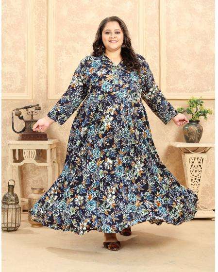 Moksh Plus Size Vol 1 Trendy kurtis in Kolkata wholesale market