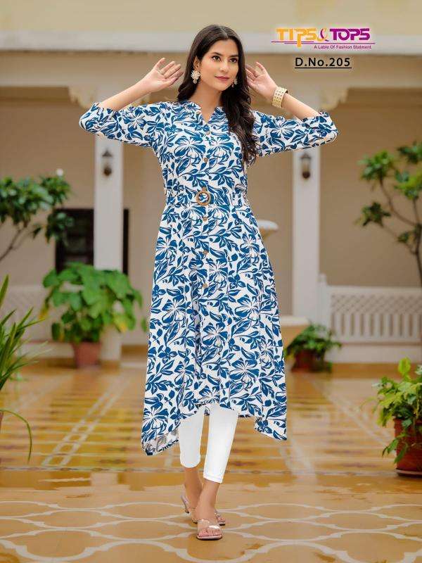 Tips & Tops Grassy Vol 2 Latest kurti wholesale market price in Surat