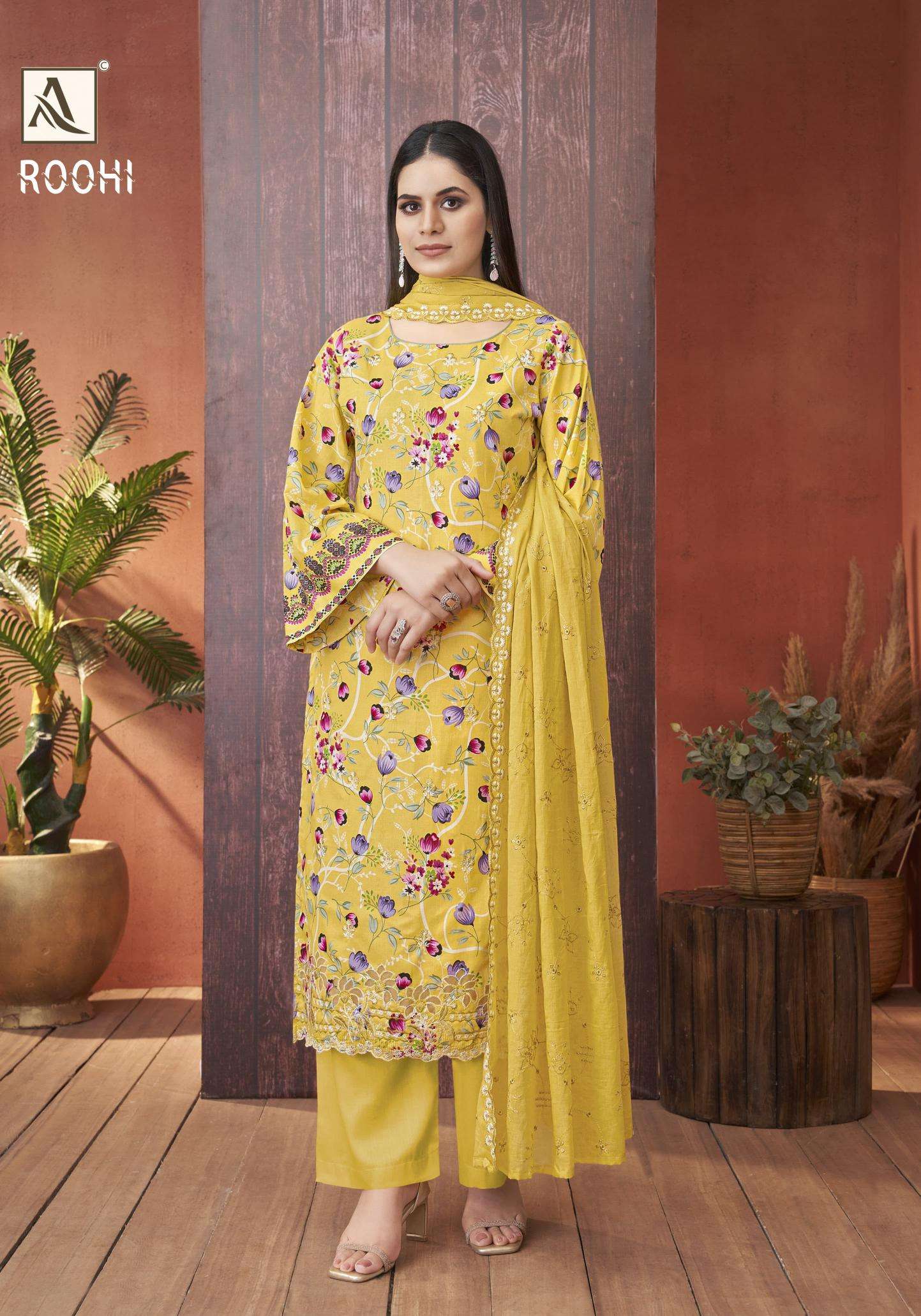 Alok Roohi Surat wholesale dress material online shopping