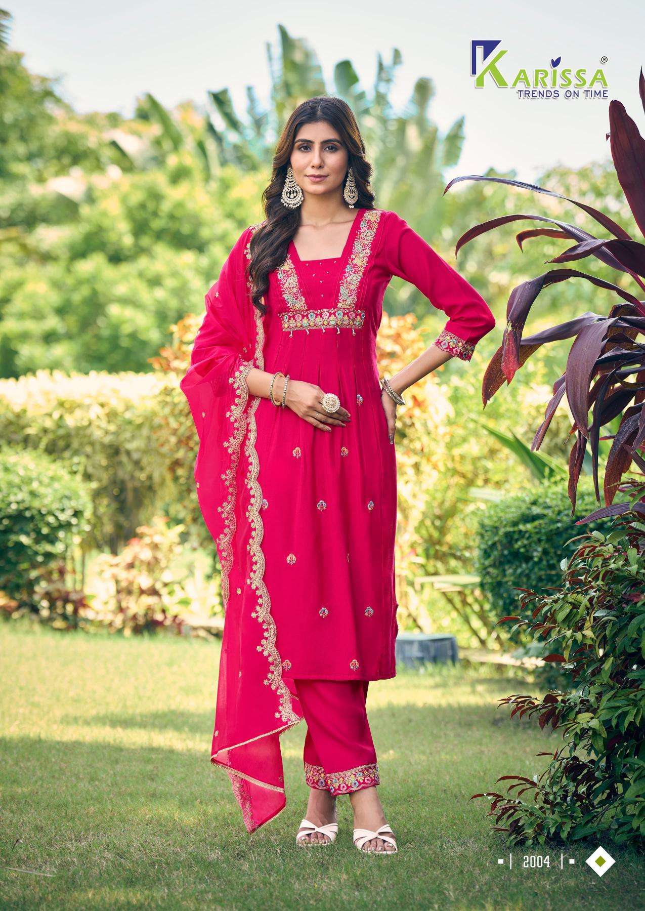 Karissa Zaraa Vol 2 Kurti exporters in Ahmedabad