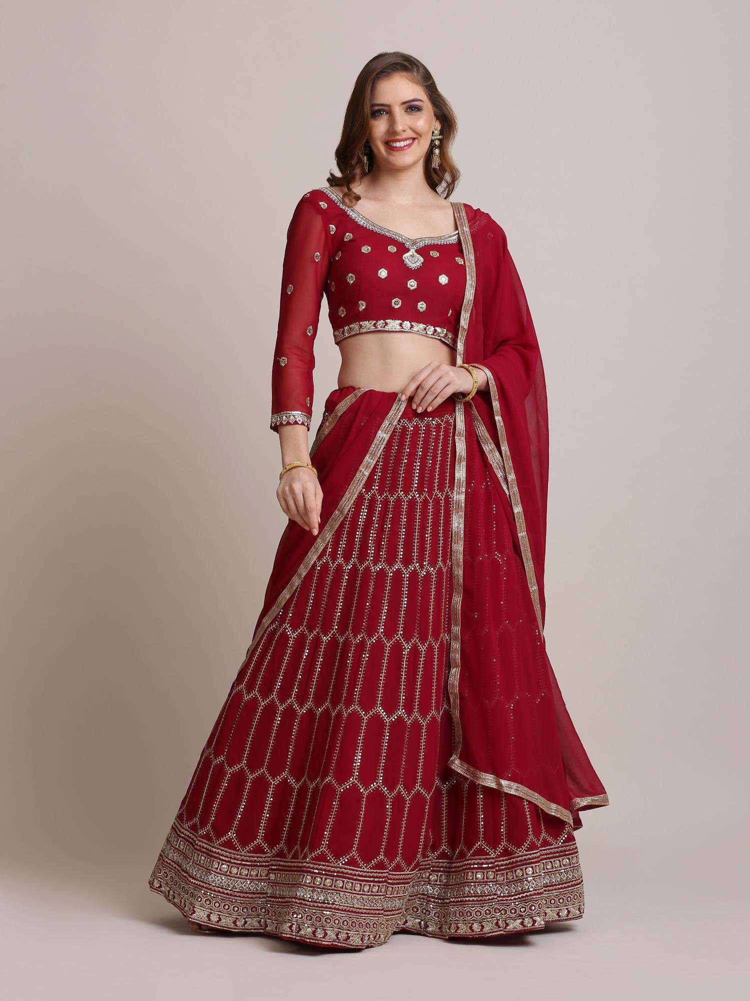 Sabella Jf 1546 Georgette Designer Lehenga Choli wholesalers