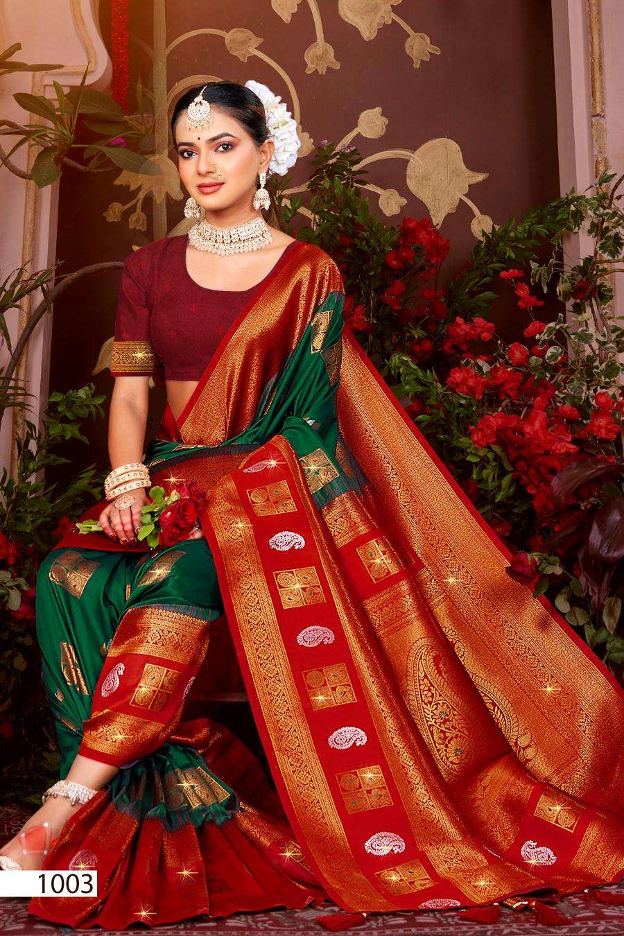 Saroj Meraki silk vol.5 50*600 Silk saree manufacturers in Gujarat