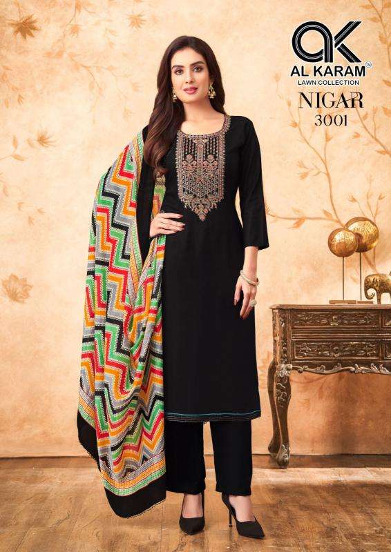 Al Karam Nigar Vol 3 Designer dress material wholesale