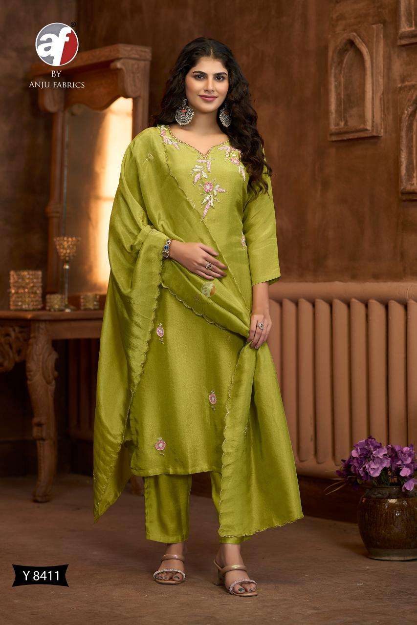 Anju Fabrics Y 8411 Kurti manufacturer in Ahemdabad