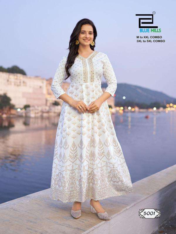 Blue Hills White House Vol 1 kurti wholesaler in surat