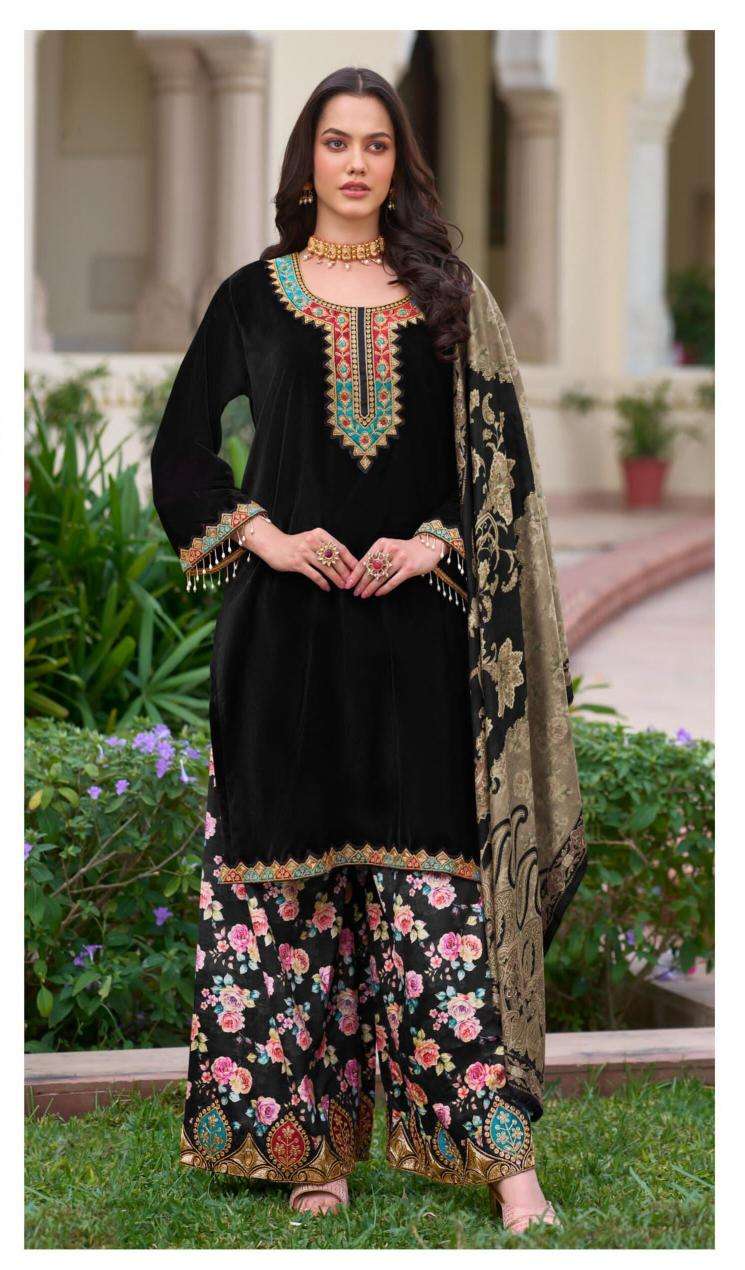 Deepsy Suits D-661 ABCD velvet with embroidery indian salwar kameez near me