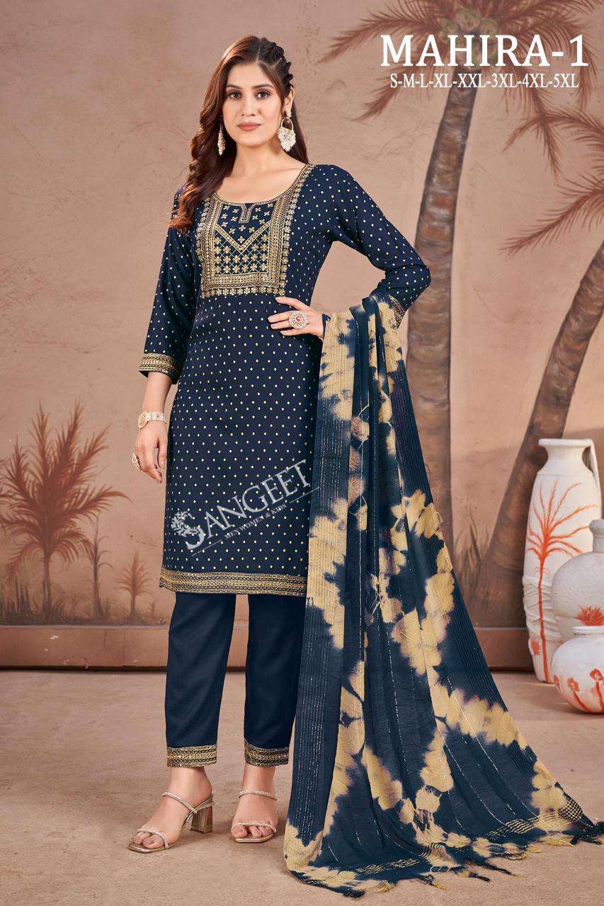 Sangeet Mahira Vol 1 Wholesale Kurti suppliers in Anand