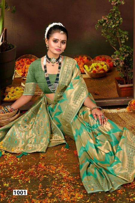 Saroj Shahzeen tissue Swarovski vol.1 Wholesale saree shops in Ahmedabad