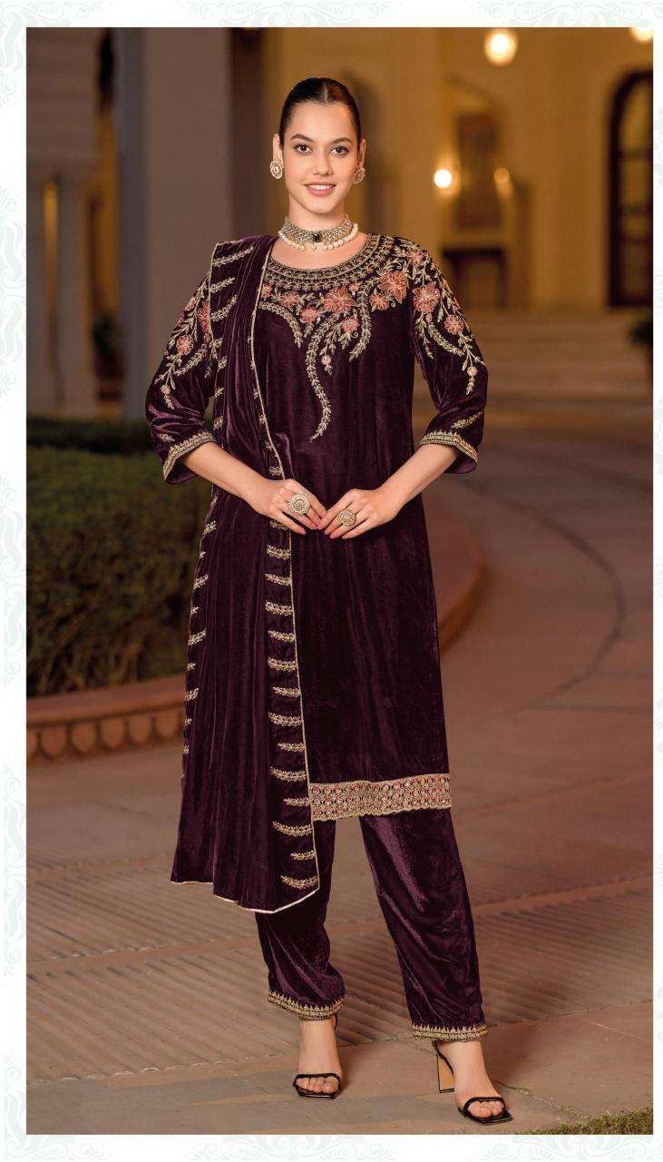 Deepsy Maria B Velevt 24 D- 32218 ABCD Wholesale Pakistani salwar kameez