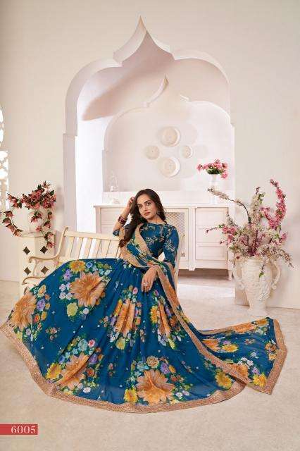 LOTUS VOL - 1 6005 RAMA lehenga Choli  manufacturer in Kolkata