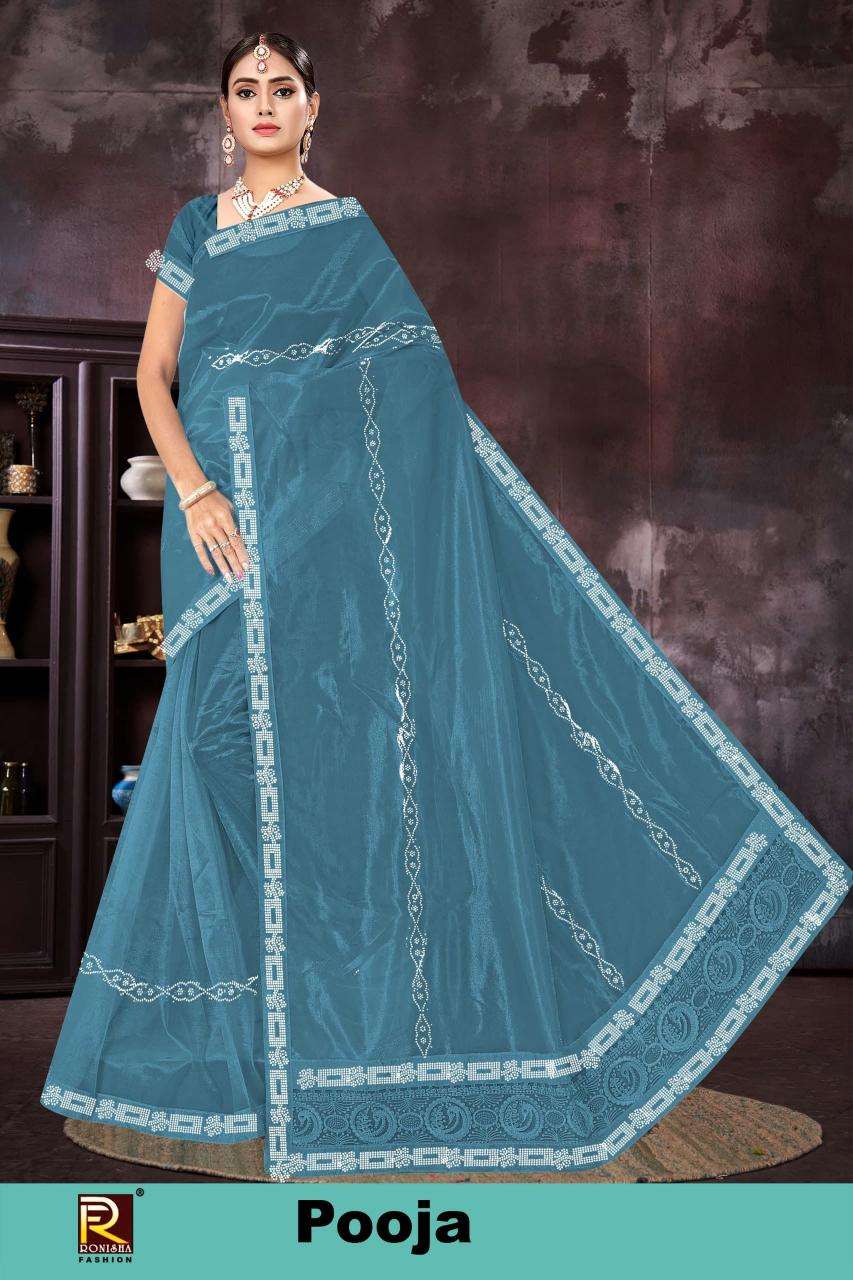 Ronisha Pooja Wholesale saree market in India