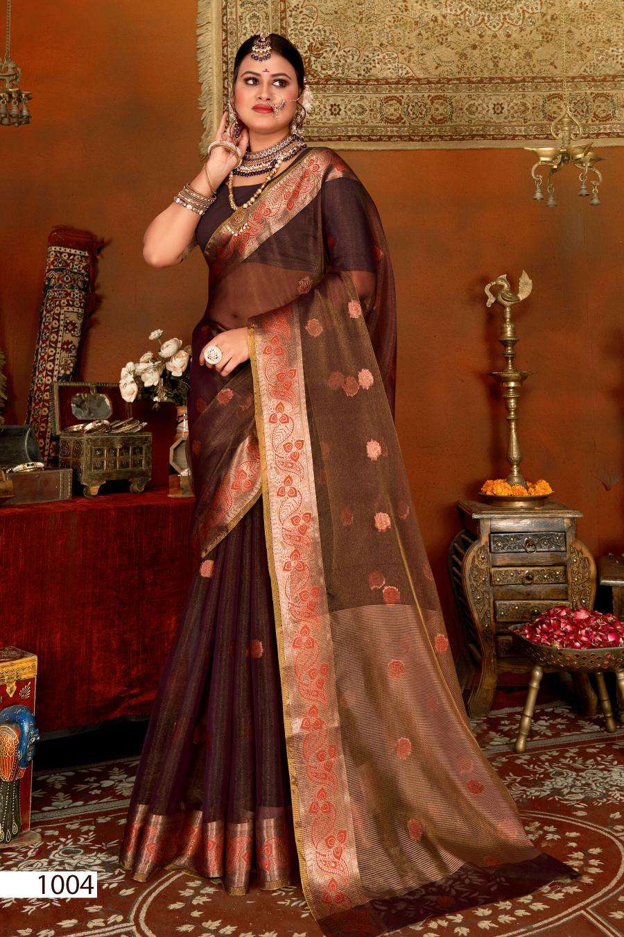 Saroj Irikaa silk vol.3 Saree Wholesale Market