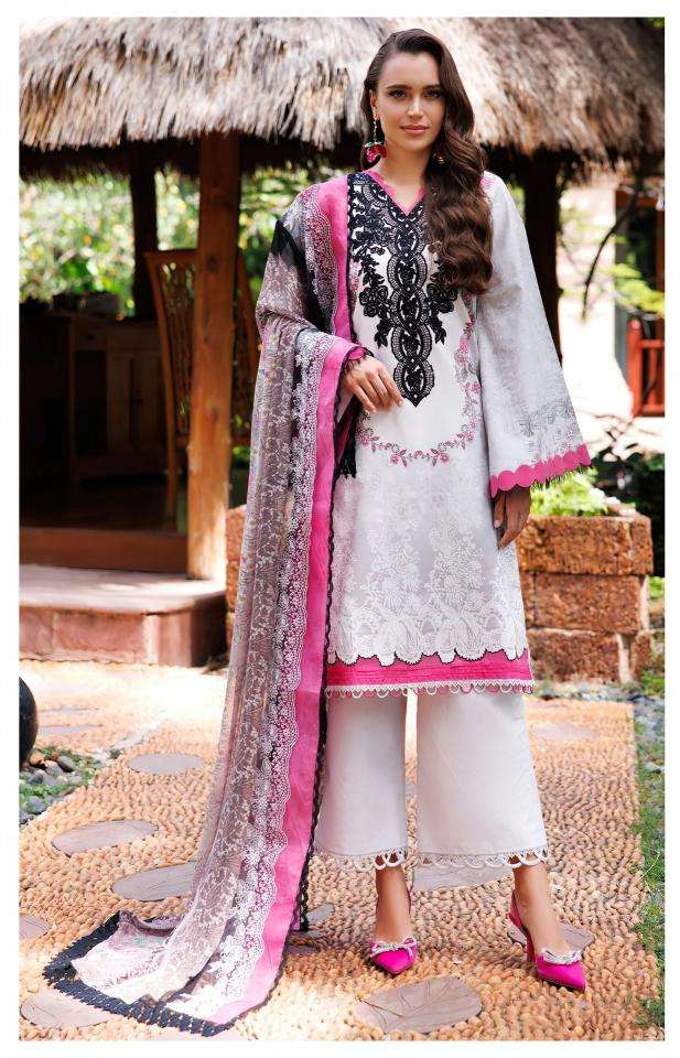 Alzohaib Az 1116 To 1131 Chiffon Dupatta Pakistani suits manufacturers in Mumbai