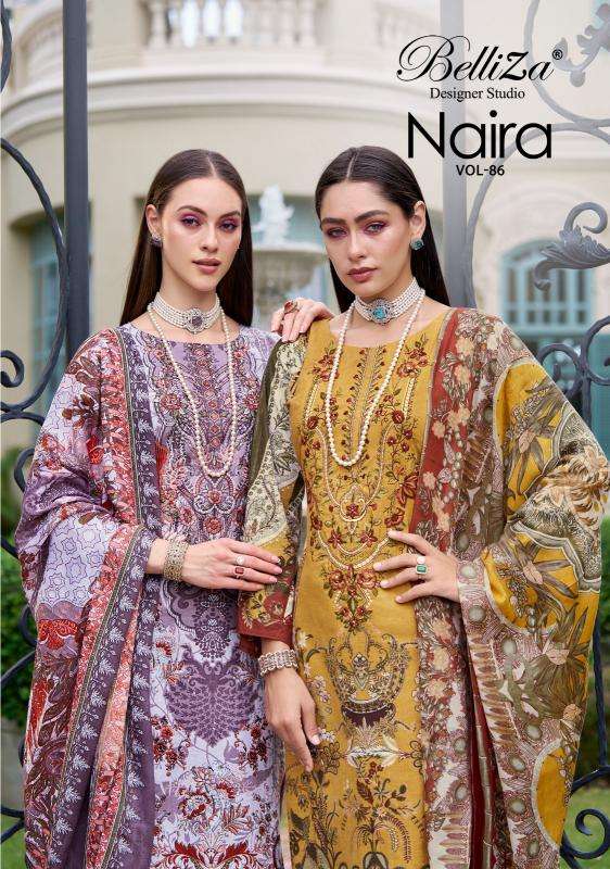 Belliza Naira Vol 86 Surat dress material market online