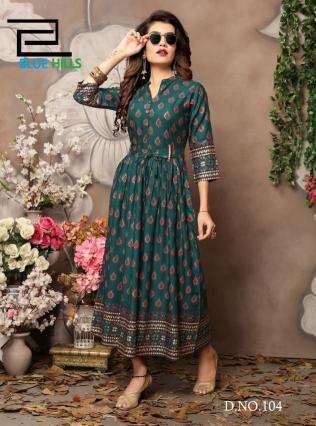 Blue Hills Walkway Vol 1 Wholesale kurtis for boutique owners