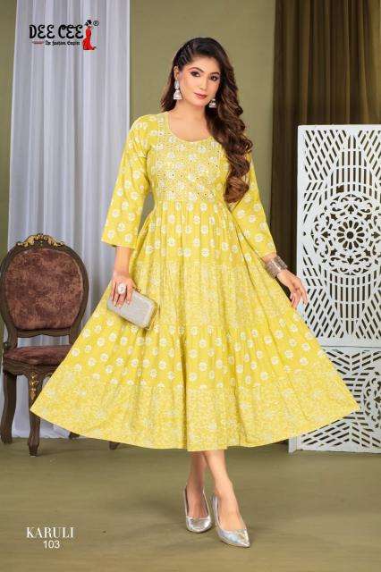 Deecee Karuli Kurti manufacturers in Surat