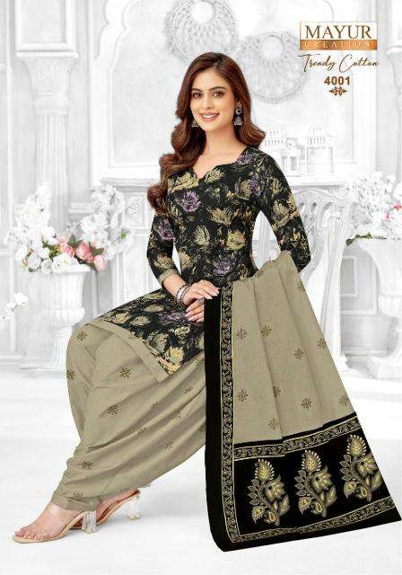 Mayur Trendy Cotton Vol 04 Mumbai dress material market