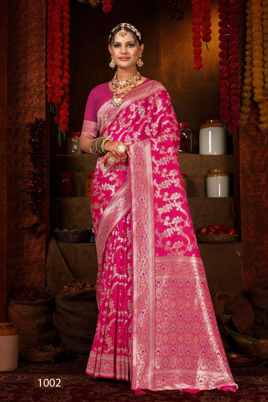 Saroj Gurur Silk vol.1 50*600 Designer saree wholesalers in Mumbai