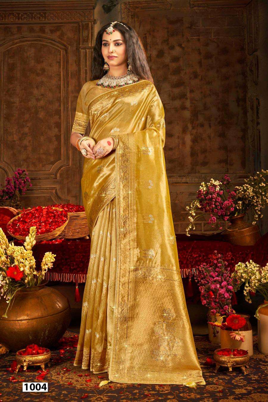 Saroj Satrani tissue jharkan vol.3 Wholesale saree market in Delhi