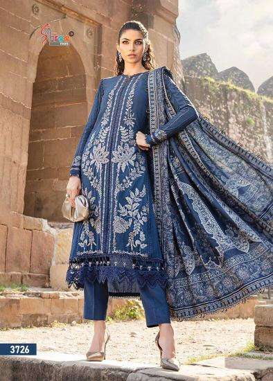 Shree Mariya B Exclusive Collection Vol 12 Chiffon Dupatta Pakistani lawn suits in Mumbai