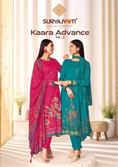 SuryaJyoti Kaara Advance Vol 02 Mumbai wholesale dress market