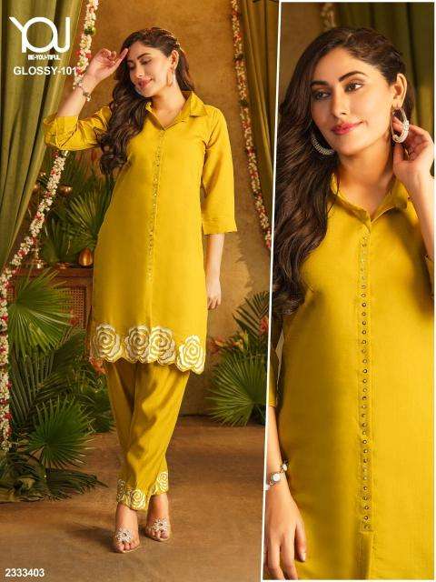 Wanna You Glossy 101 & 102 Wholesale Kurtis Surat