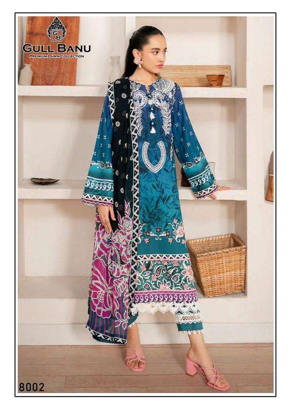 Gull Aahmed Gullbanu Vol 8 surat dress material wholesale shop