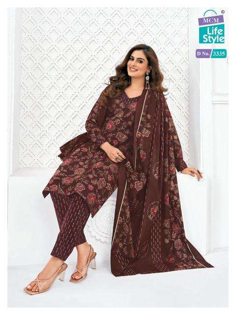 MCM Priyalaxmi Vol 33 Unstitched dress materials suppliers