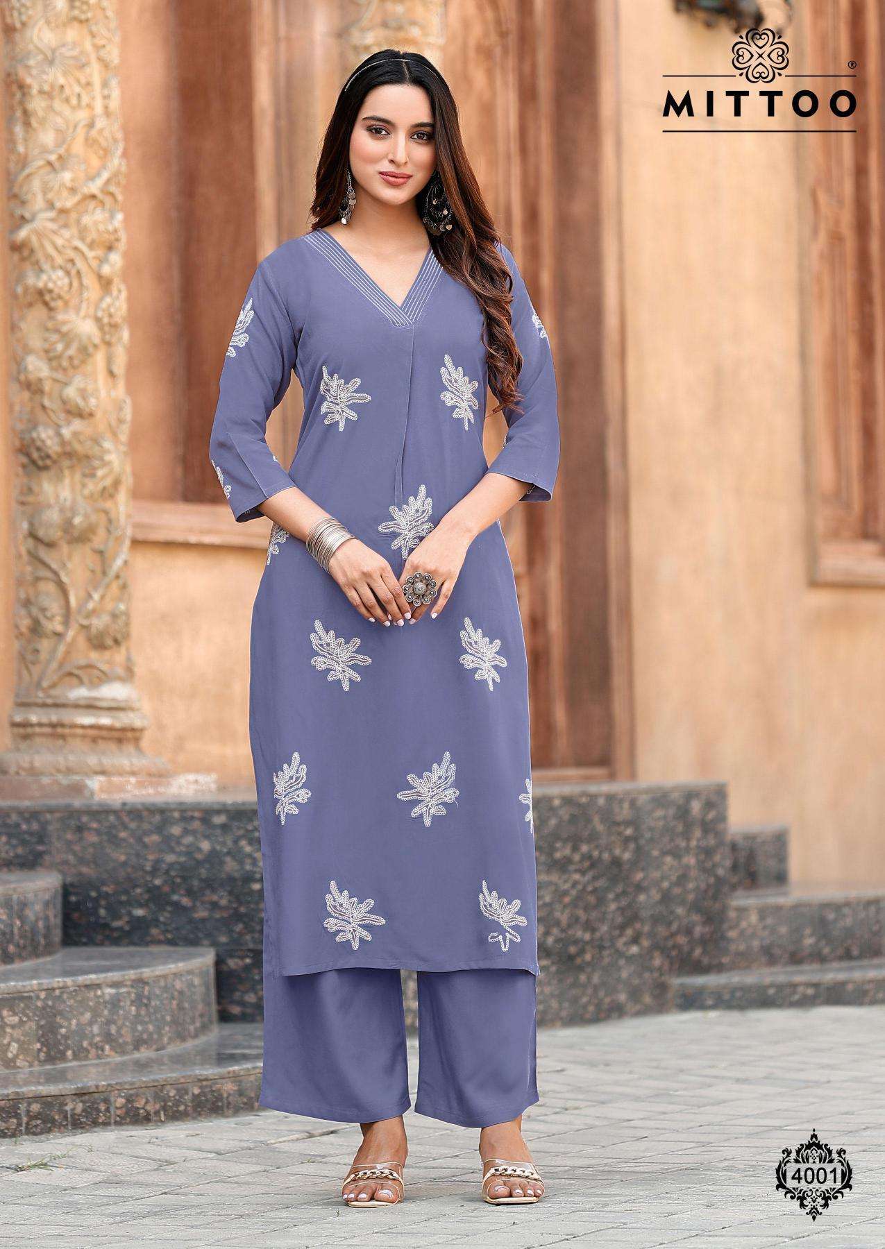 Mittoo Albella cord set kurti surat wholesale