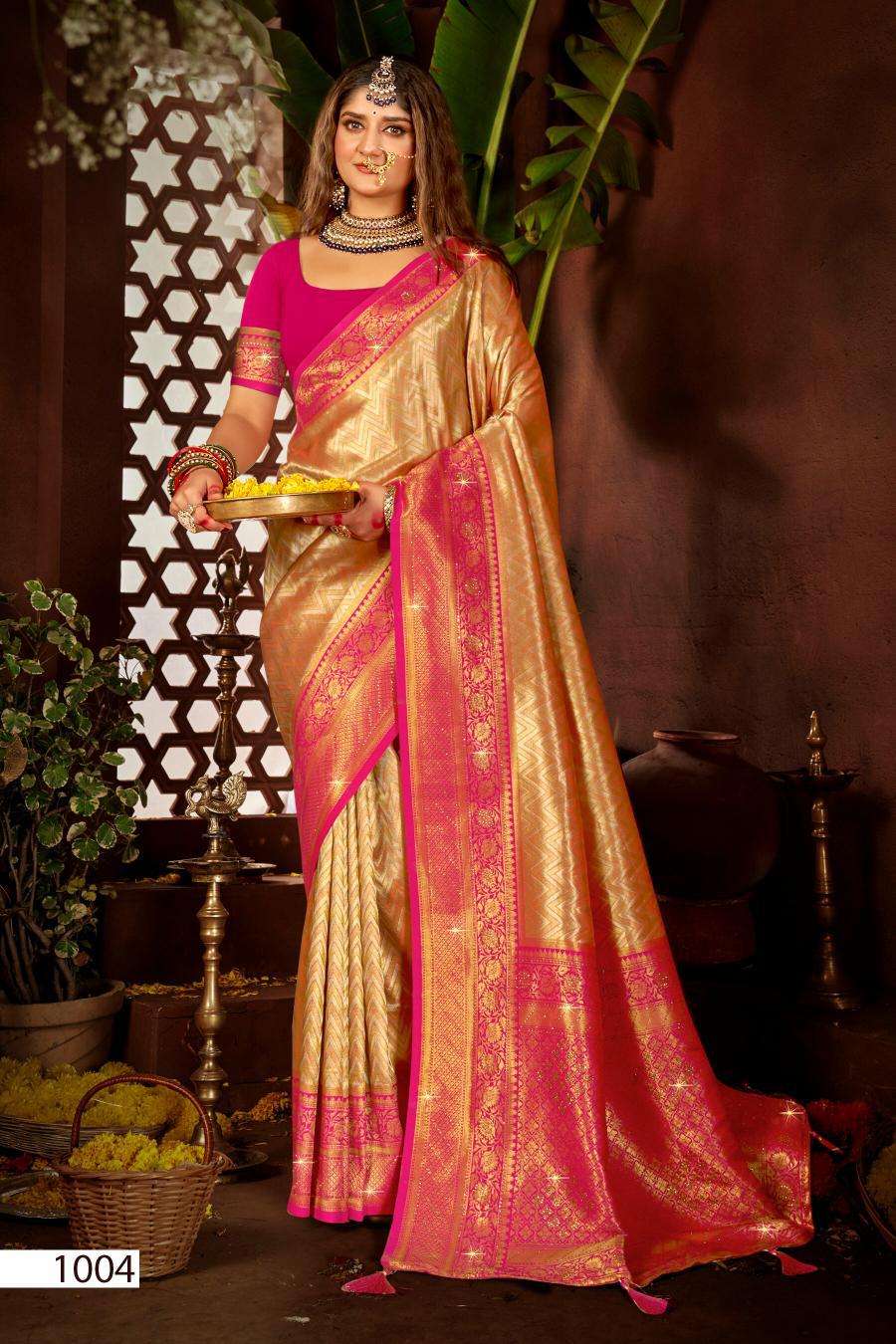 Saroj Kanha Silk Saroski vol.1 wholesale sarees