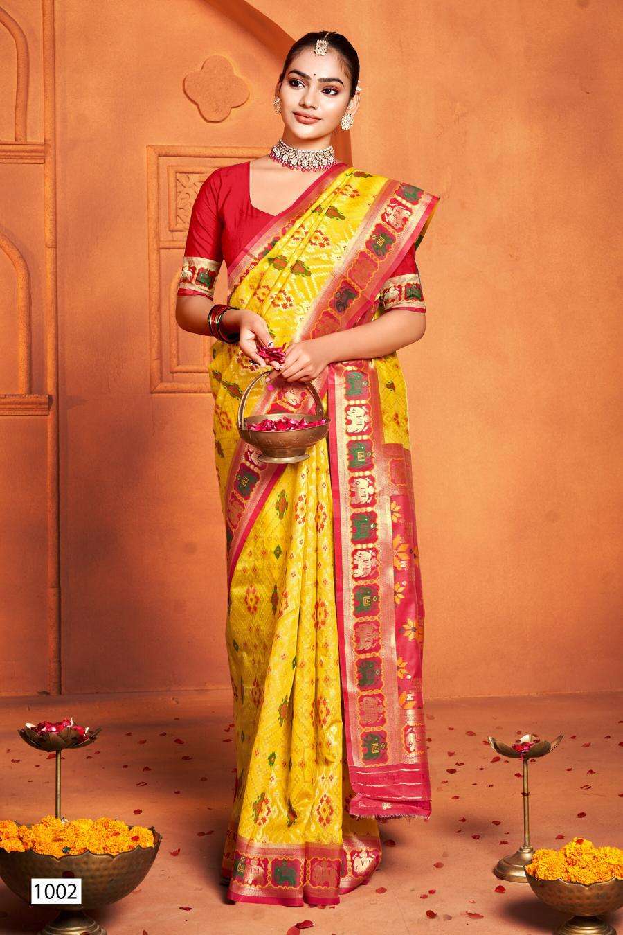 Saroj Kartikey silk vol.1 wholesale sarees online cash on delivery